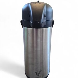 Vondior Silver Thermal Hot Beverage Urn - Insulated Air Pot for Hot  Liquid